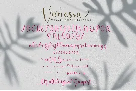 Vanessa font