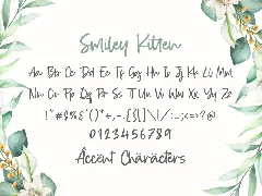 Smiley Kitten Handwriting Font