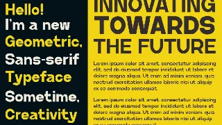 Beamon - A Modern Sans Serif Font