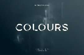 Colours font