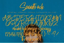 Soundtrack font