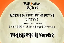 Halloween Island font