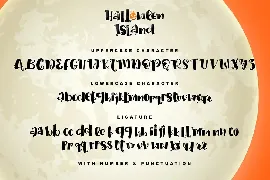 Halloween Island font