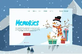 Blue snow | Funny Typeface font