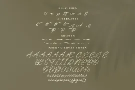 Gallegos Monoline Signature Font