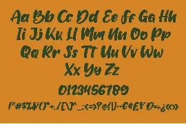 Orangutan font