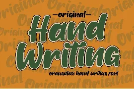 Orangutan font