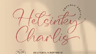 Helsinky Charlis Script Font