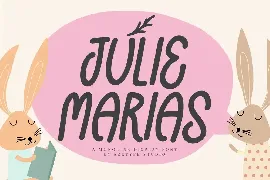 Julie Marias font