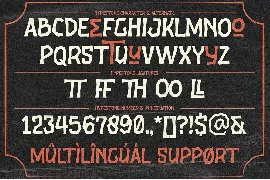 Hypestone - Spooky Display Font