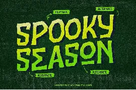 Hypestone - Spooky Display Font