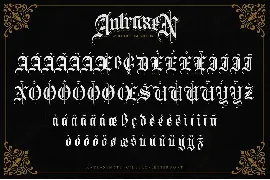 Antraxen font