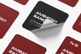 Ambatah font