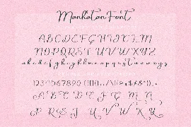 Manhatan Signature FOnt