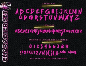 Dissfuntion - Annoying Rough Brush Font