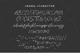 Jashel Handwritten Script Font