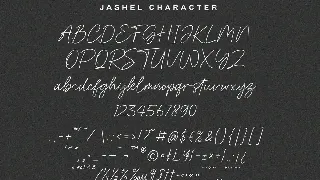 Jashel Handwritten Script Font