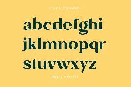 Muttia Display Typeface font