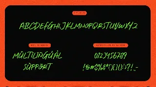 Feeltrovert - A Display Handwriting Font