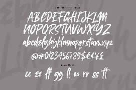 Linebrush - Rough Brush Font