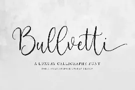 Bullvetti - Beautiful Script Font