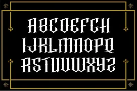 Incognite Tattoo Font