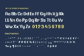 BAXAU | Display Hero Font