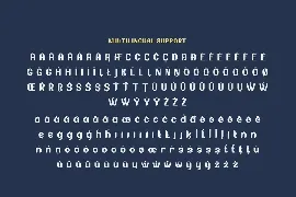 BAXAU | Display Hero Font