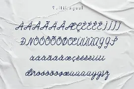 Casilly - Monoline Handwritten font