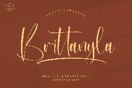 Brittanyla Script Font