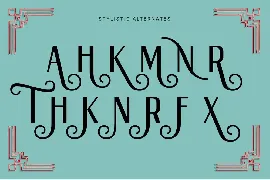 Mandira - Vintage Decorative Fonts