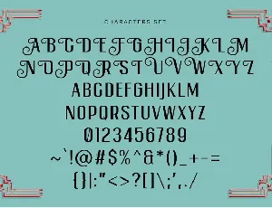 Mandira - Vintage Decorative Fonts