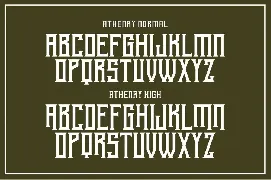 Athenry font