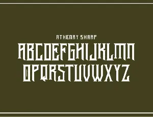 Athenry font