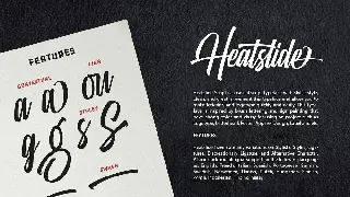 Heatslide Font