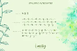 Limelly font