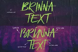 BRINNA Text font