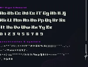 Ghora | Futuristic Font