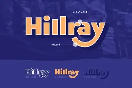 Hillray - Stylish Bold Sans font