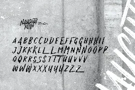 Naughty Klan - Street Type font