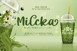 Milky Matcha-Beautiful Handwritten Font