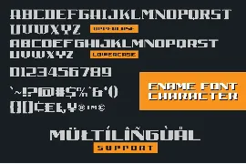 Ename Retro Sans font