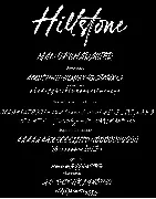 Hillstone font