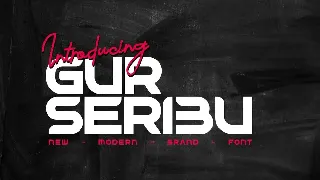 Gur Seribu Font