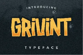 Grivint Typeface font