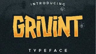 Grivint Typeface font