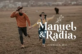 Mandalika - Modern Bold Serif font