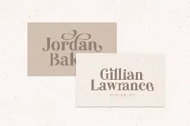 Mandalika - Modern Bold Serif font