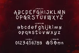 Pinhead - Horror And Scary Font