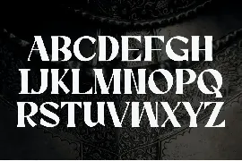 Wishbone - Medieval Serif font